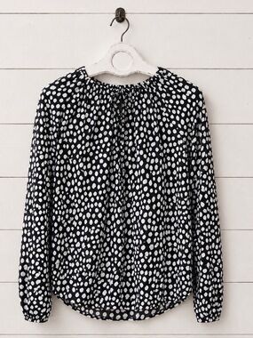 Verve Ami Black and White Top